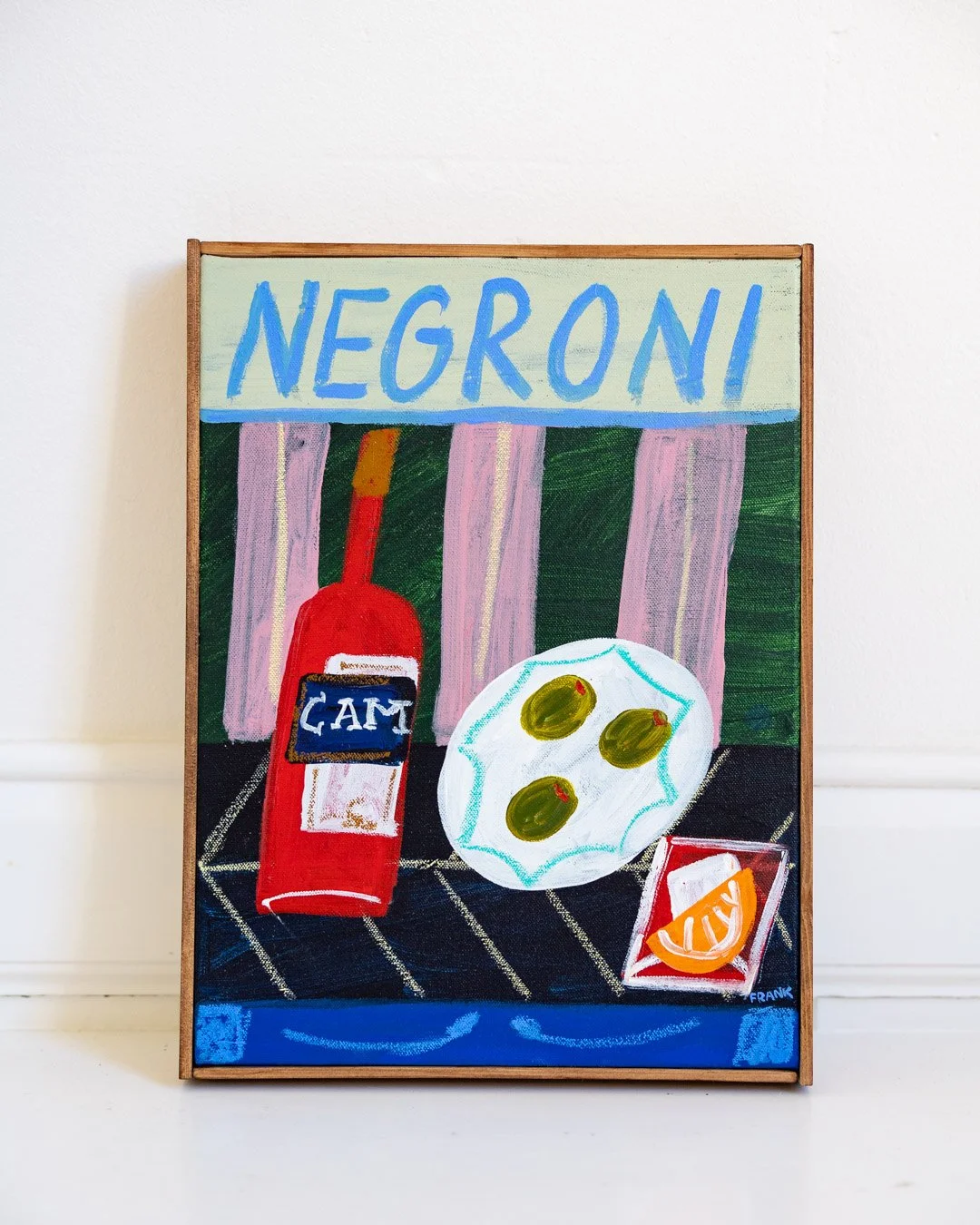 Negroni with Olives - Frankie Thorp — NORTH COAST ASYLUM